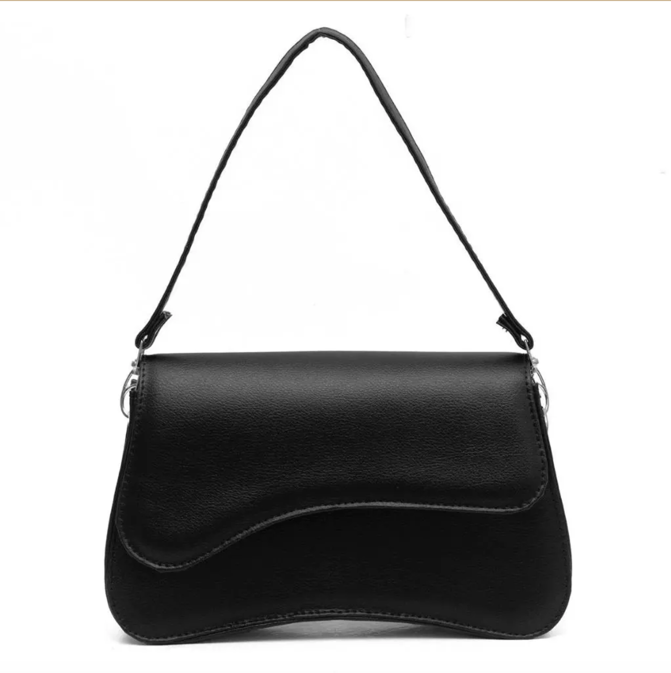 Bolsa feminina transversal e de ombro - elegante,versátil e moderna em couro sintético