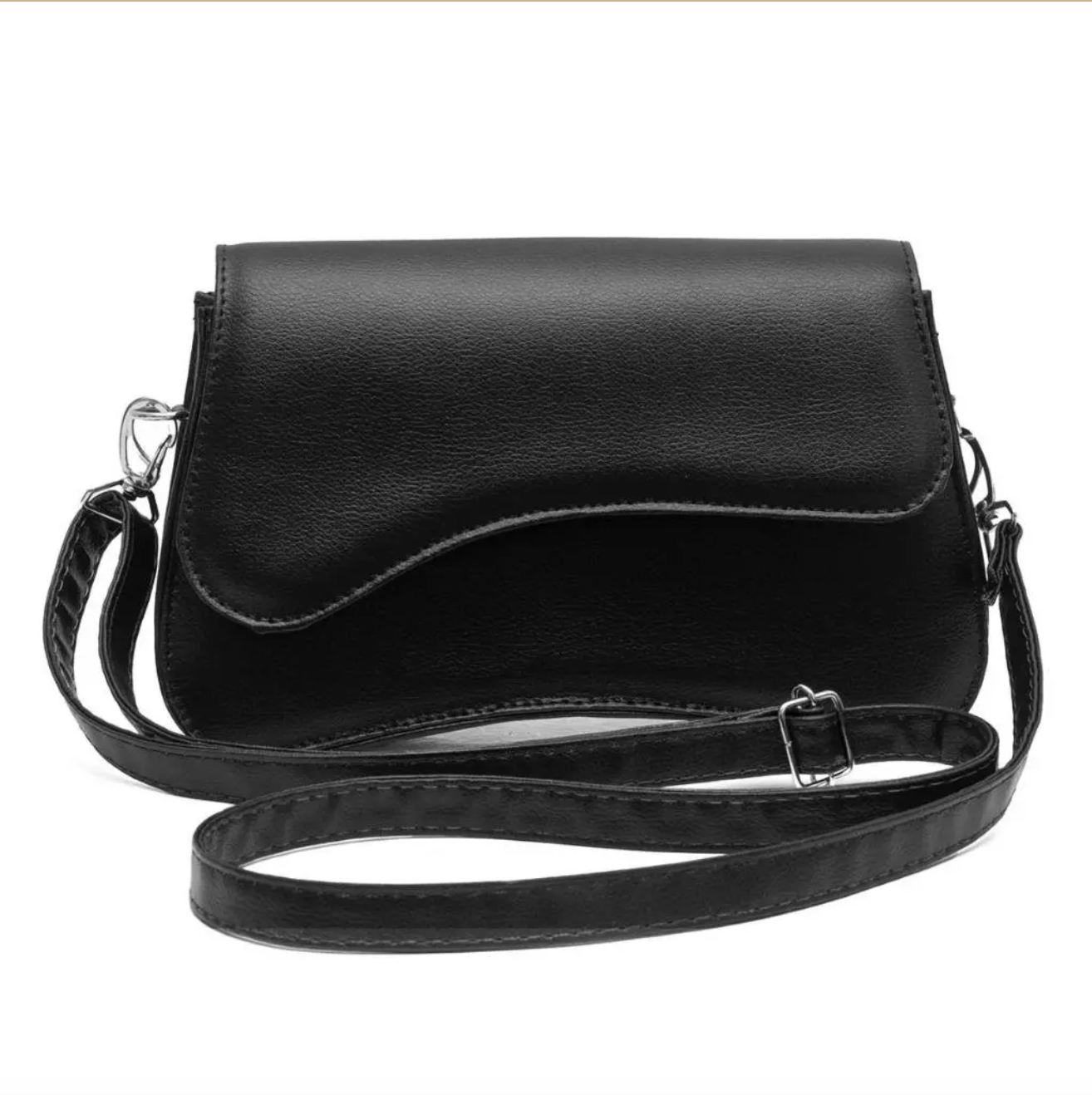 Bolsa feminina transversal e de ombro - elegante,versátil e moderna em couro sintético