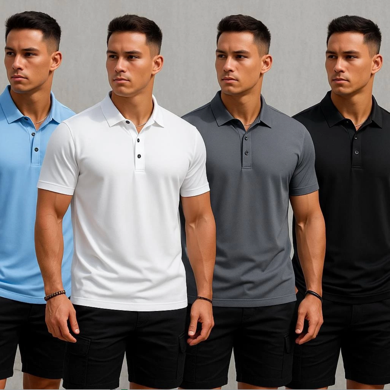 Camisa Polo Premium Masculina Alta Qualidade Respiravel