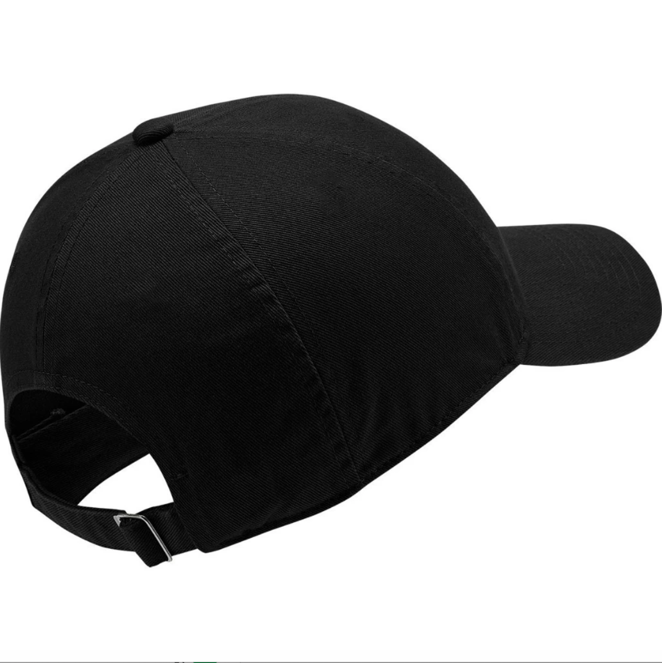 Boné baseball preto unissex