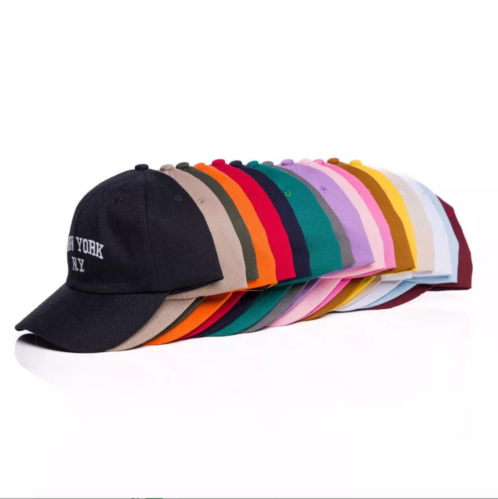 Boné Ny New York Retro Basebol Aba Curva Masculino e Feminino