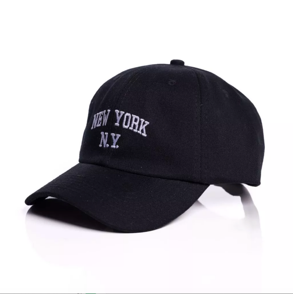Boné Ny New York Retro Basebol Aba Curva Masculino e Feminino