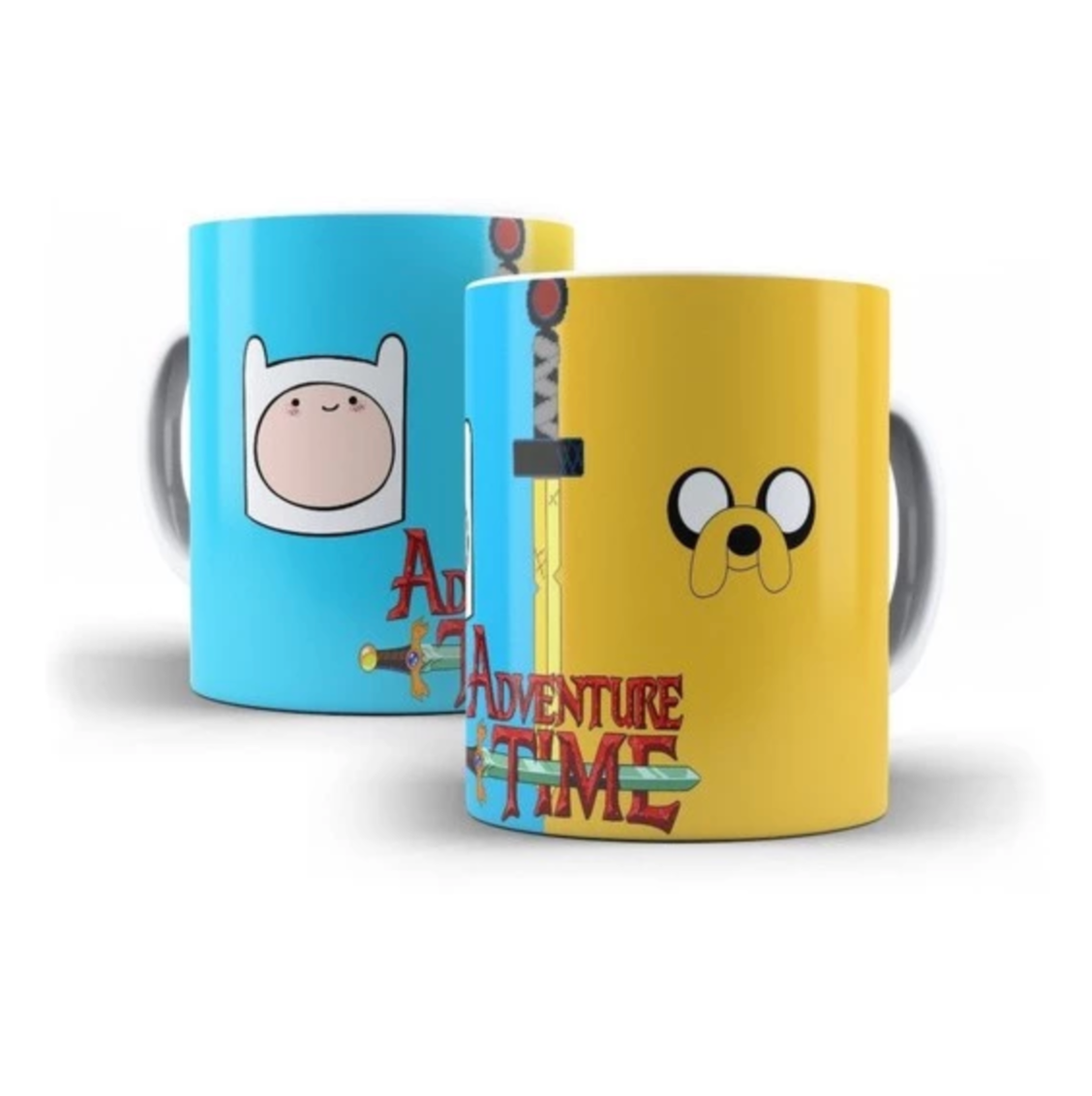 Caneca Hora Da Aventura Adventure Time Jack E Finn