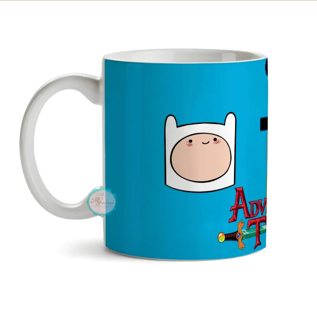 Caneca Hora Da Aventura Adventure Time Jack E Finn