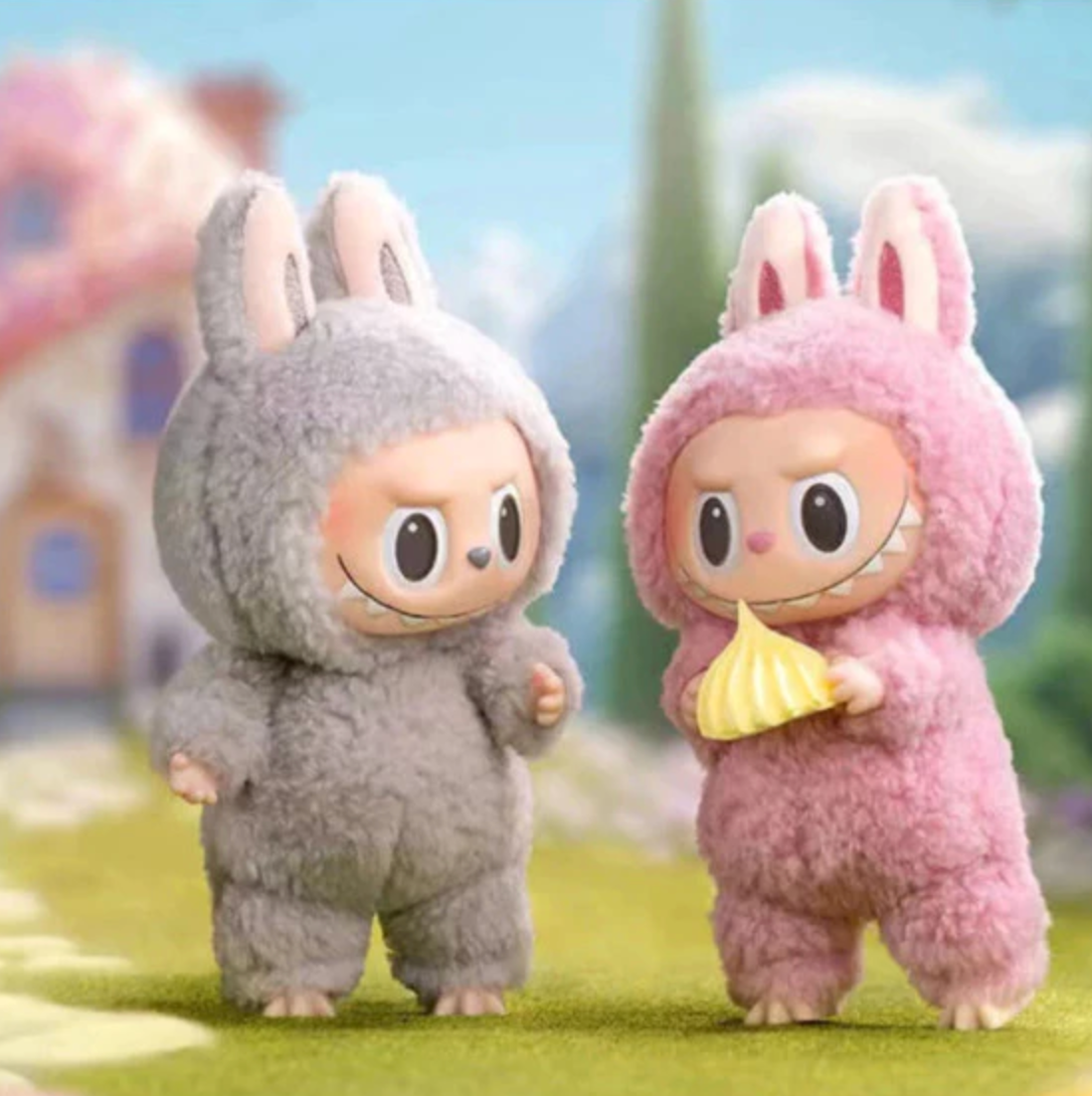 Chaveiro Boneco Labubu Monstros Vinil Modelo Aleatório