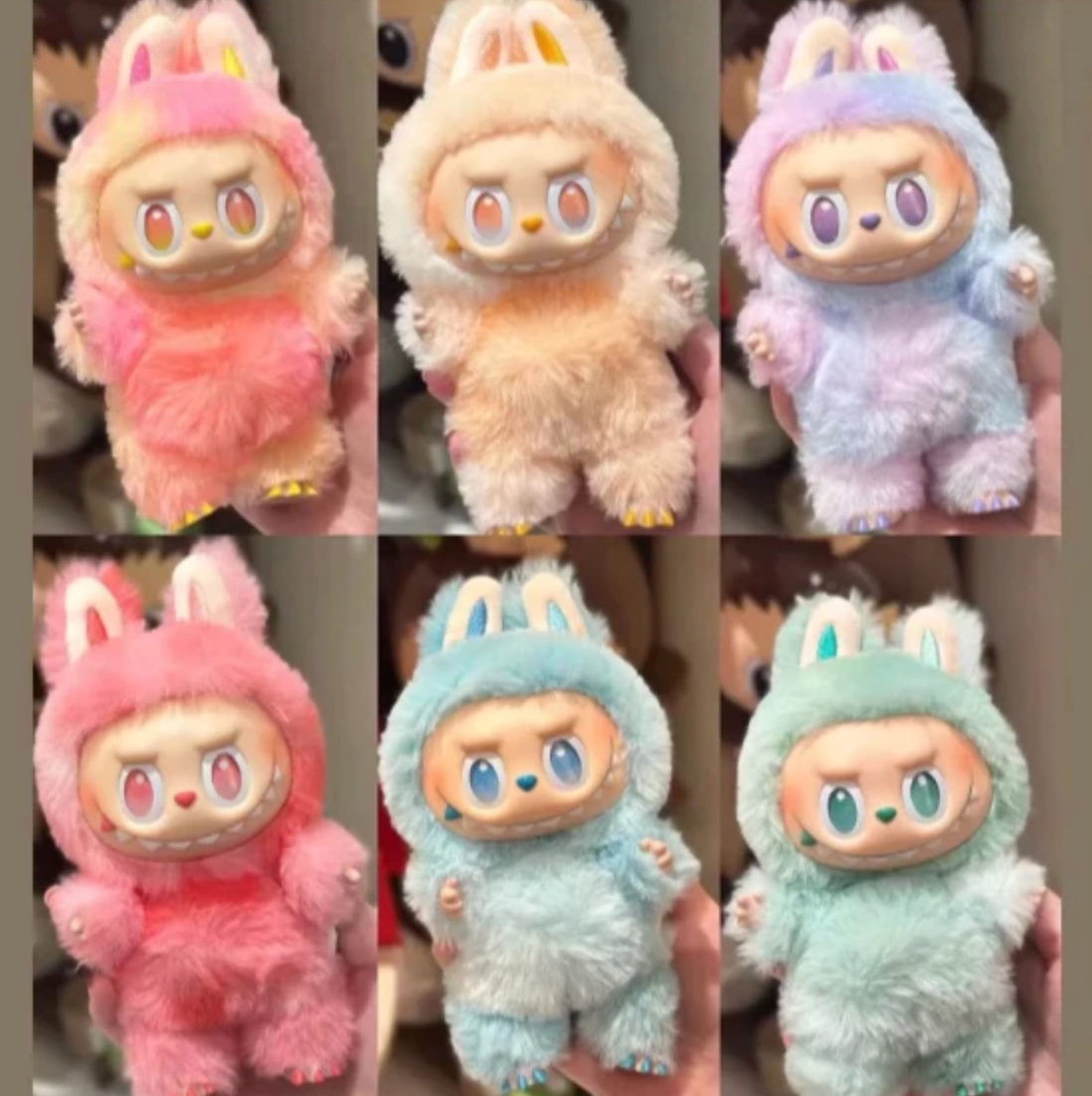 Chaveiro Boneco Labubu Monstros Vinil Modelo Aleatório