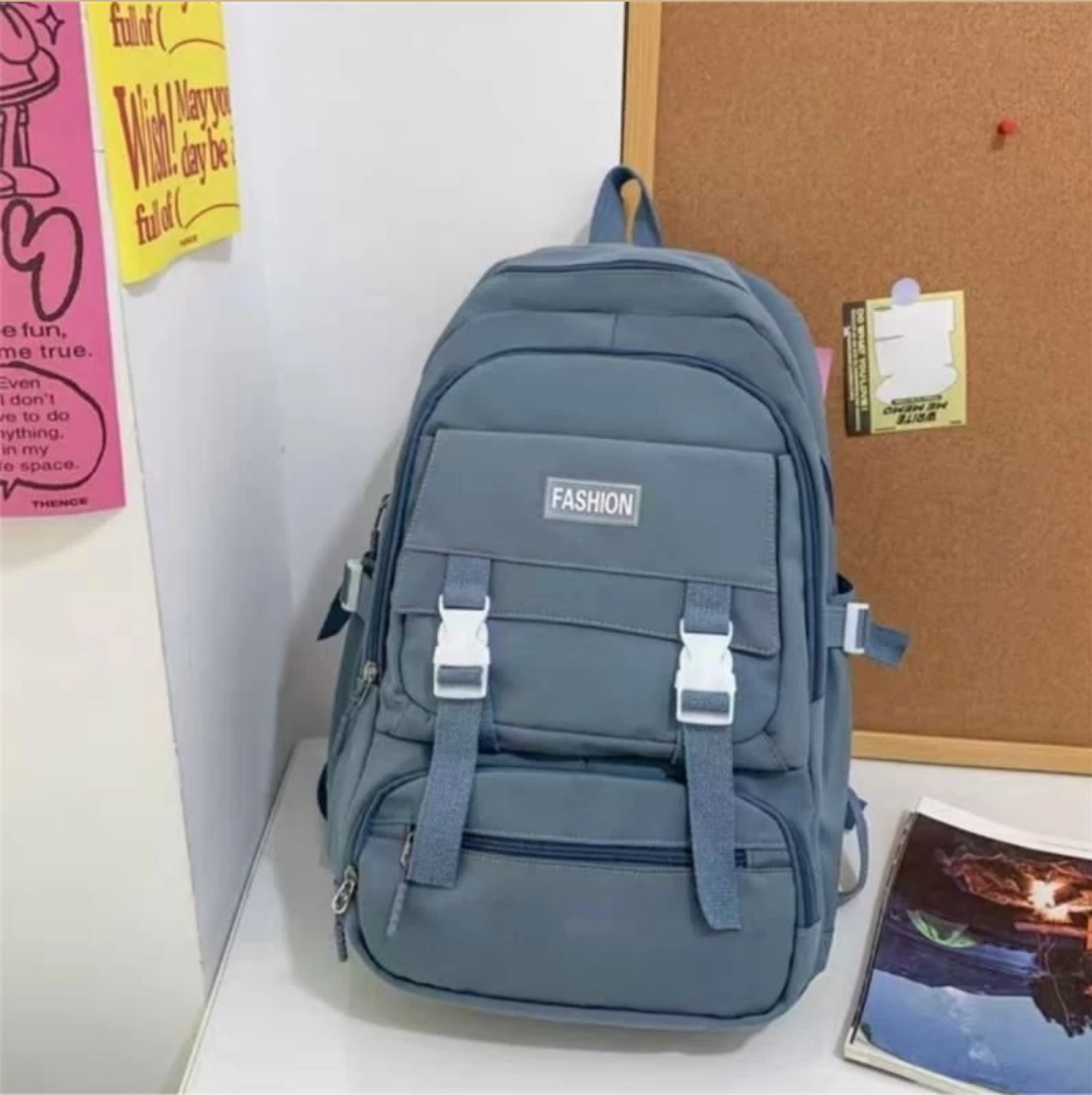 Mochila Escolar De Grande Capacidade Para Mulheres Estudantes